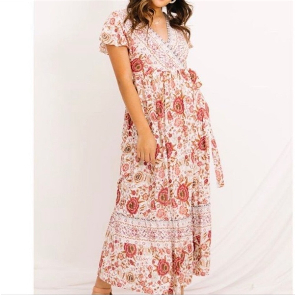 Luca and Grae Wrap dress